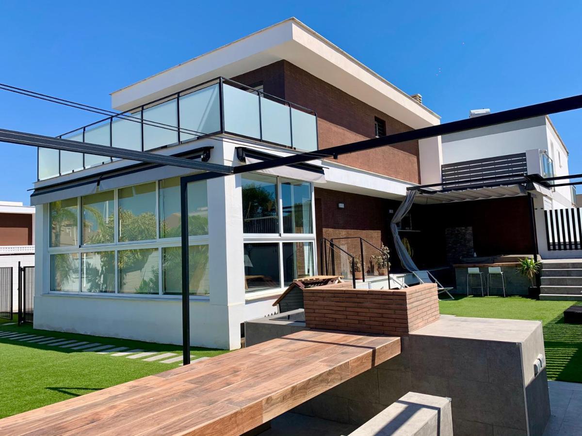 9 Moderna Villa Independiente -Jacuzzi- Gran Alacant Puerto Marino Luaran gambar
