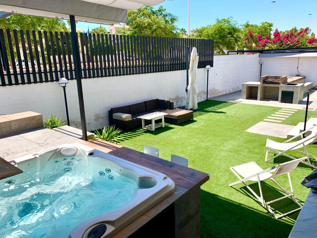 9 Moderna Villa Independiente -Jacuzzi- Gran Alacant Puerto Marino Luaran gambar